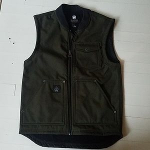 Duluth Trading Co Olive Green Vest